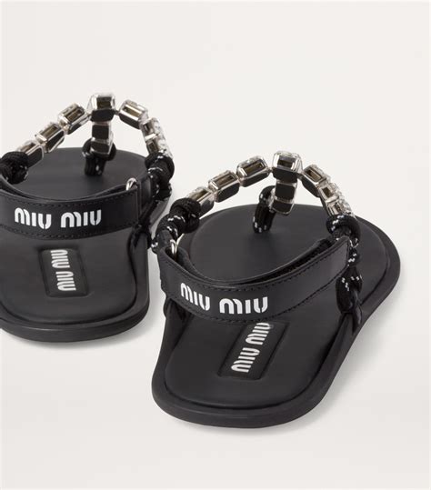 miu miu cord sandals